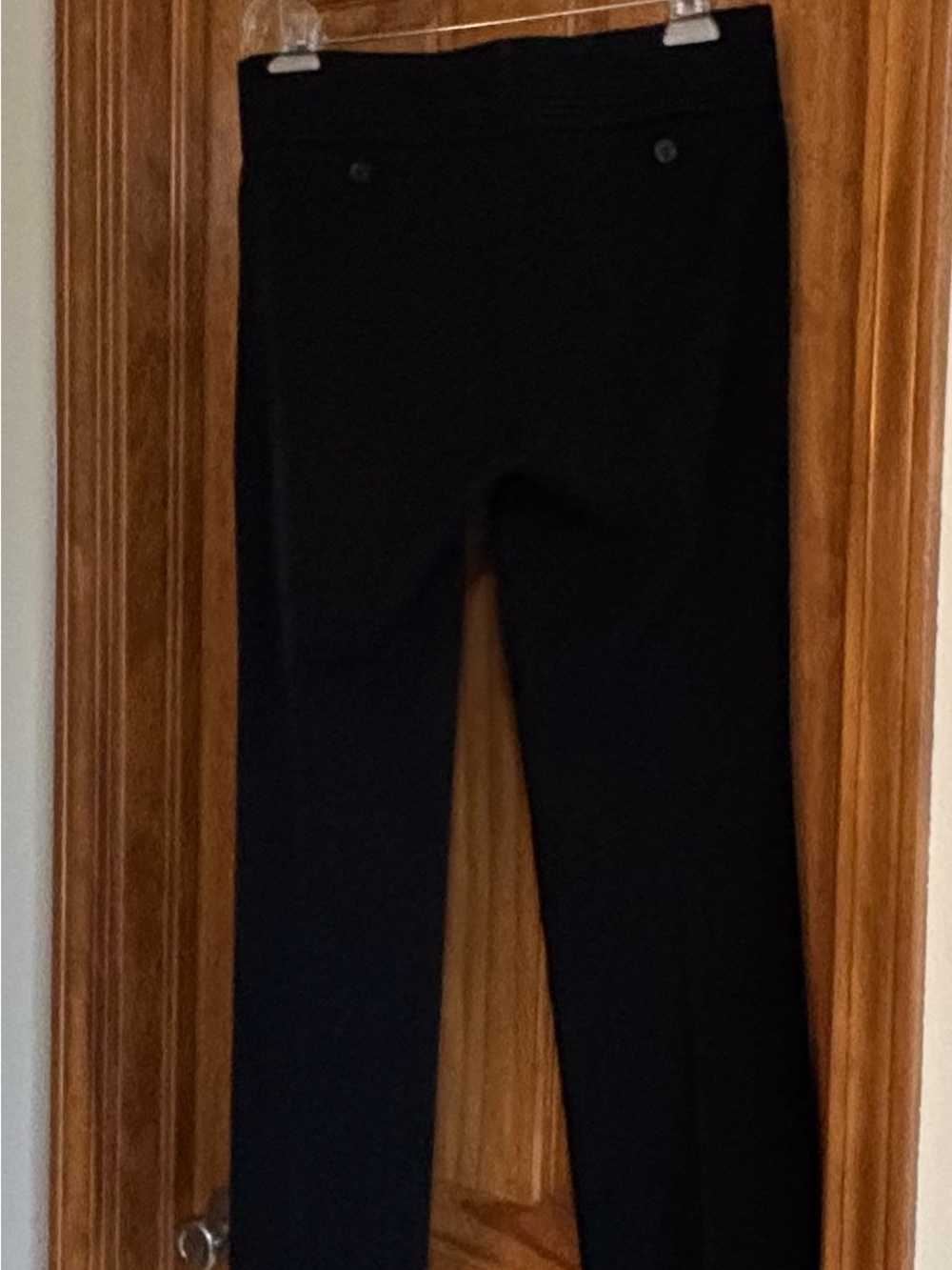 Michel USA Black Dress Pants - Classic Straight Leg - Picture 14 of 14